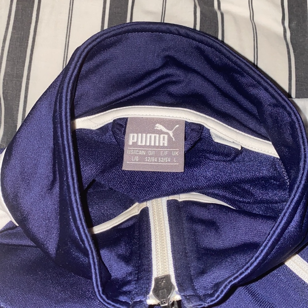 PUMA SWEATER NAVY - Picture 3 of 3